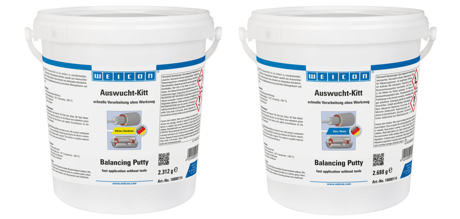 WEICON Mastic d’équilibrage | Pâte à base de résine époxy WEICON Mastic d’équilibrage | Pâte à base de résine époxy