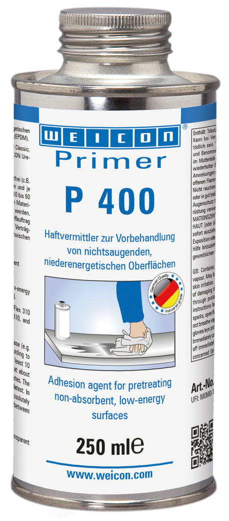 Primaire P 400 | Primaire pour les matières plastiques à faible énergie Primaire P 400 | Primaire pour les matières plastiques à faible énergie