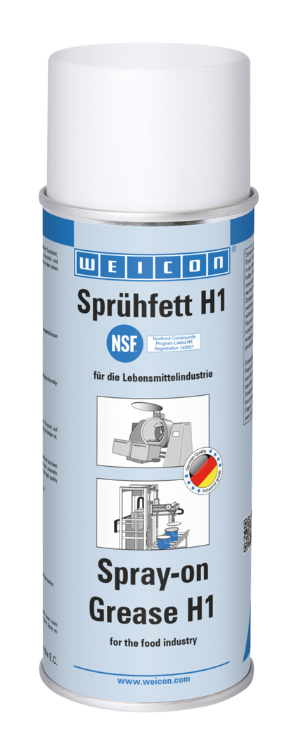 Spray Graisse H1 | Lubrifiant pour le secteur alimentaire NSF H1