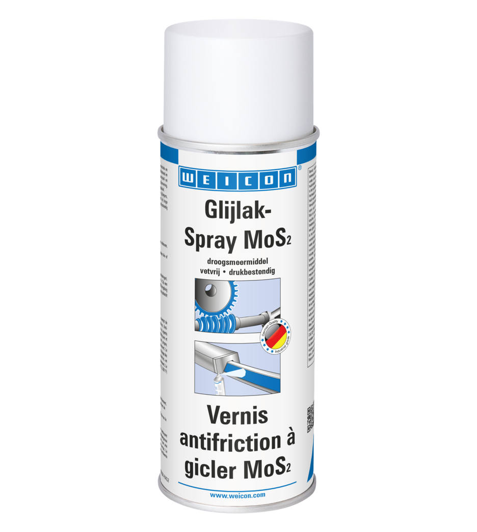 Vernis Antifriction à Gicler MoS2 | Lubrifiant sec