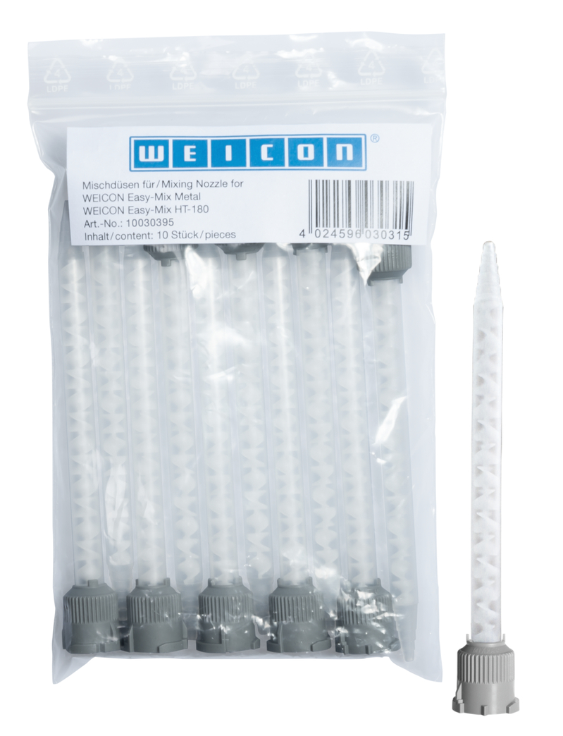 Buse mélangeuse Helix B  | Buse mélangeuse Helix B convieint pour Easy-Mix Metal, Easy-Mix HT 250 & Easy-Mix PE-PP 50
