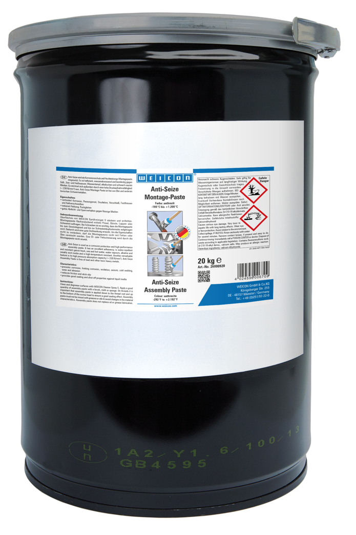 Anti-Seize Pâte de Montage | Pâte lubrifiante et dégrippante