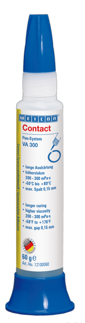VA 300 Adhésif Cyanoacrylate | Colle instantanée pour matériaux absorbants et poreux