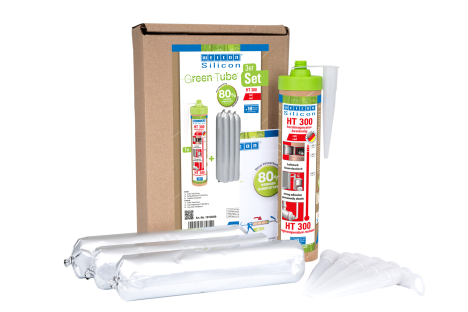 Silicone HT 300 | Scellant, résistant aux hautes températures jusqu'à 300°C Silicone HT 300 | Scellant, résistant aux hautes températures jusqu'à 300°C