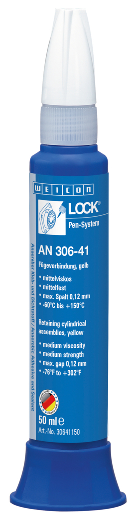 WEICONLOCK® AN 306-41 Fixation des Emmanchements | pour roulements, arbres et douilles, résistance moyenne, viscosité moyenne