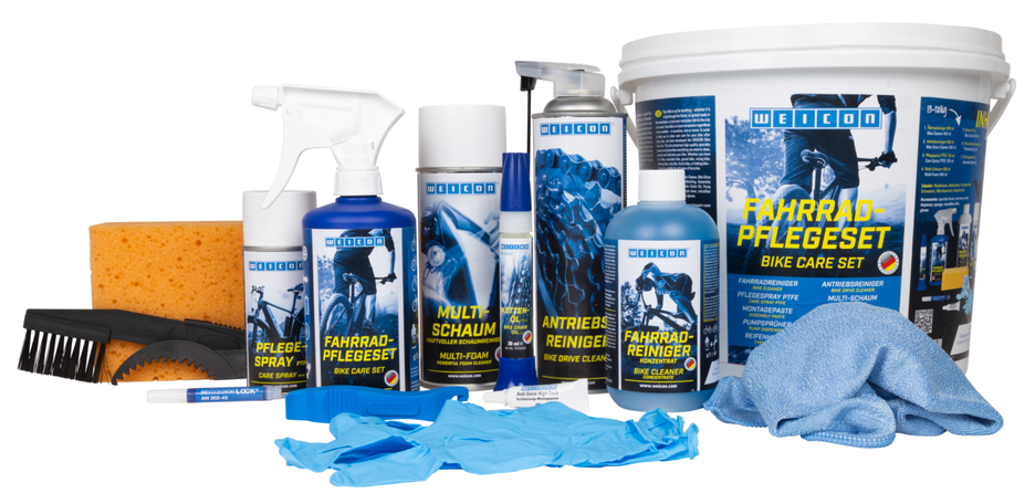 WEICON Kit d’entretien pour vélos, 13 éléments | pour tous types de vélos WEICON Kit d’entretien pour vélos, 13 éléments | pour tous types de vélos