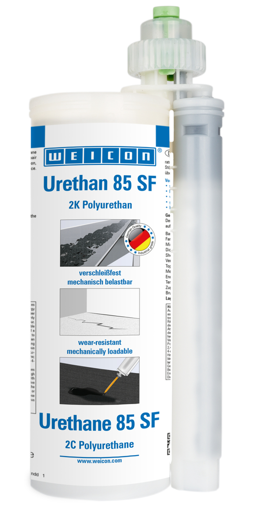 Uréthane 85 SF | Masse de réparation et de revêtement en polyuréa à durcissement rapide, emballage de travail