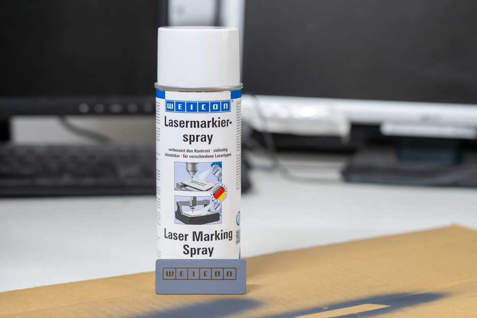 Spray pour marquage Laser | Spray spécial pour augmenter le contraste des gravures au laser