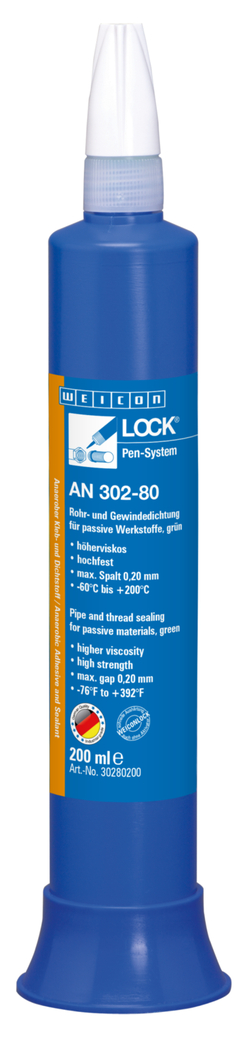 WEICONLOCK® AN 302-80 Étanchéité de Tuyaux et de Filetages | pour matières passives, haute résistance