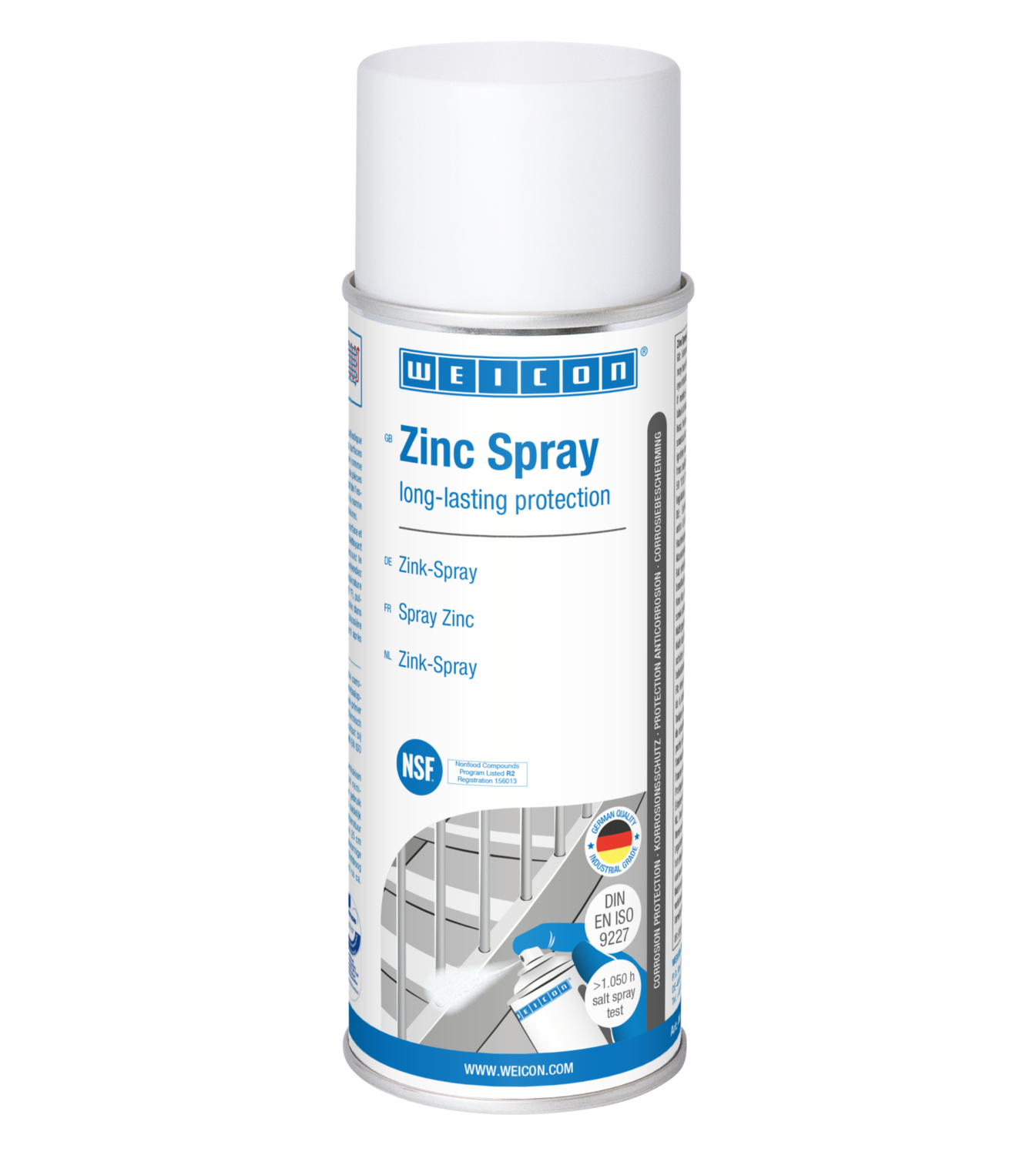 Spray Zinc | protection cathodique contre la corrosion avec autorisation pour le secteur alimentaire