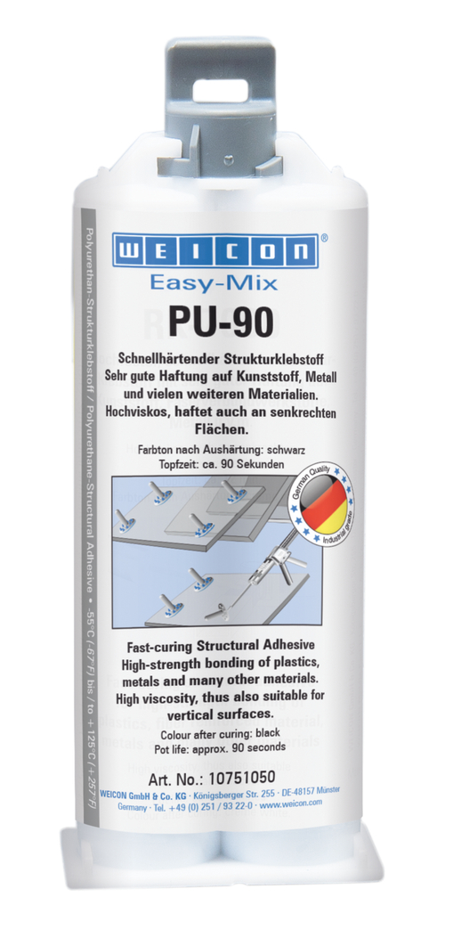 Easy-Mix PU-90 | Adhésif polyuréthane, haute résistance, vie en pot : env. 90 secondes