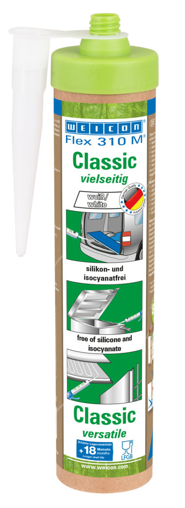 Flex 310 M® Classic Polymère MS | colle élastique à base de MS-polymère pour une utilisation polyvalente