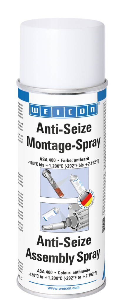 Spray de montage Anti-Seize | Lubrifiant et agent de séparation Spray d'assemblage