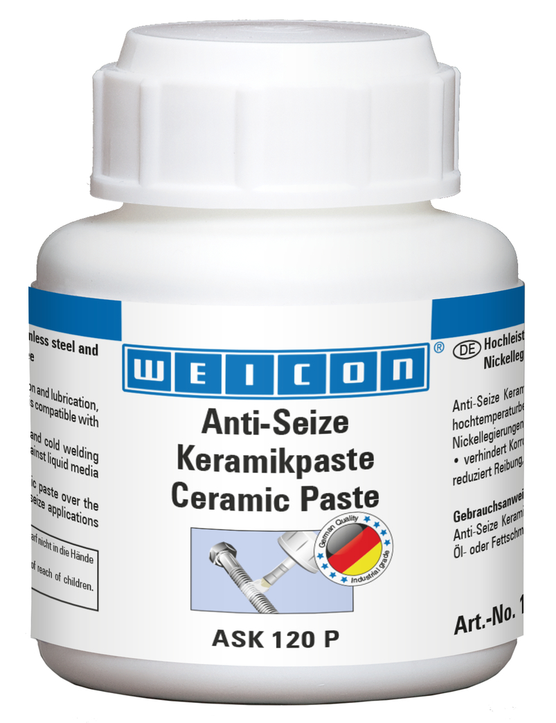 Anti-Seize Pâte Céramique | Pâte lubrifiante et dégrippante sans métal