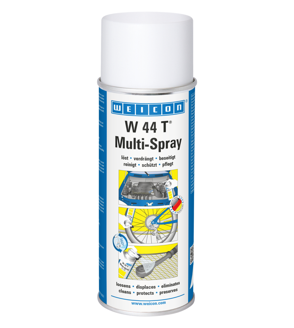W 44 T® Multi-Spray | Huile lubrifiante et multifonctionnelle à effet quintuple