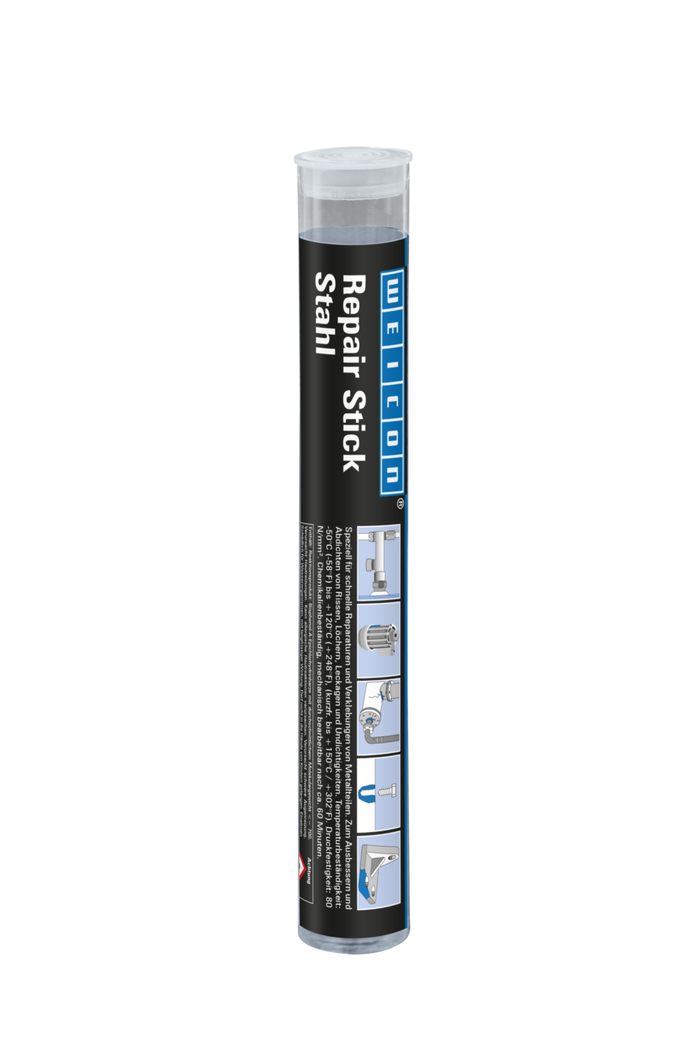 Repair Stick Acier | Pâte à modeler de réparation homologuée pour l'eau potable Repair Stick Acier | Pâte à modeler de réparation homologuée pour l'eau potable