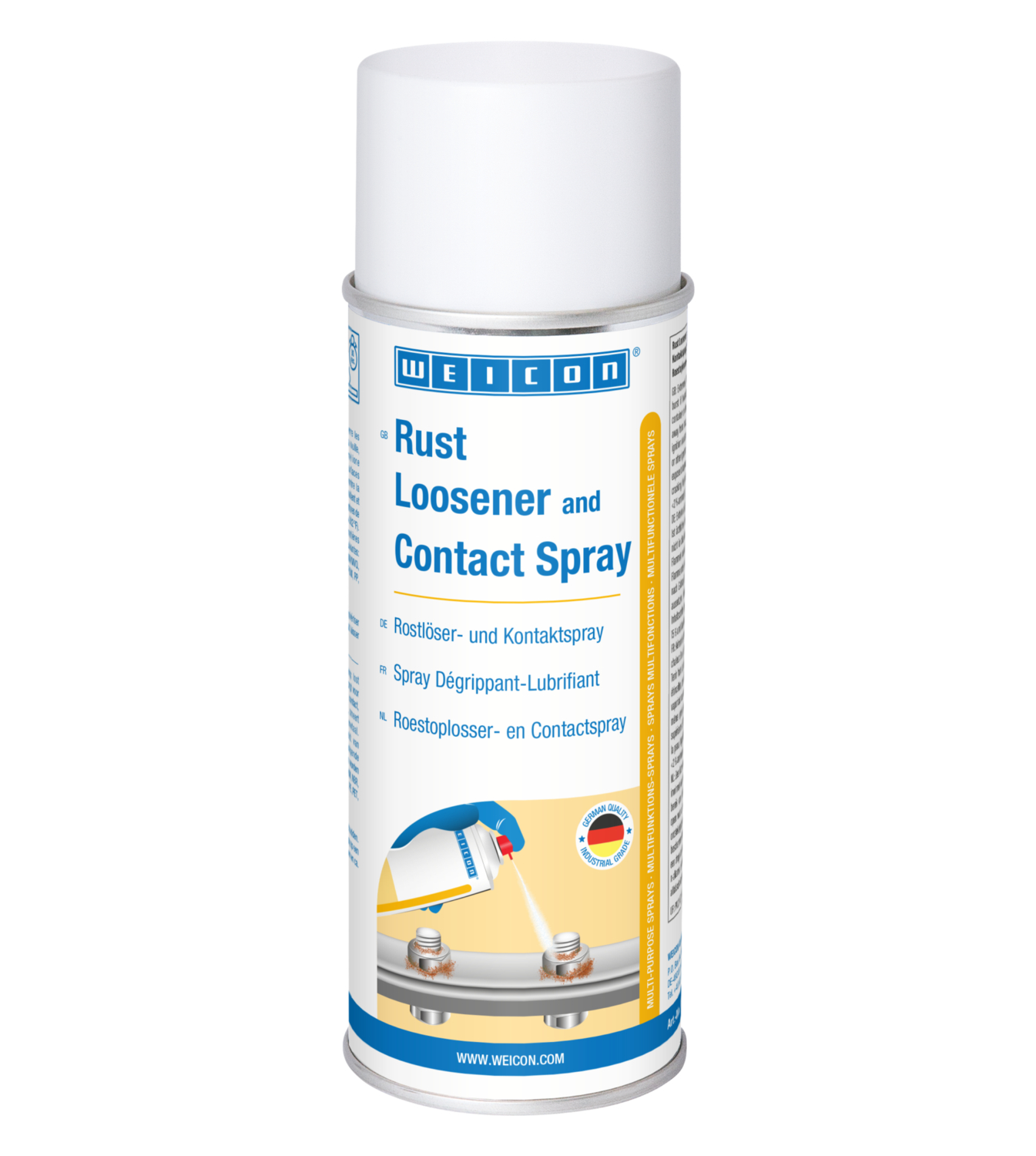 Spray Dégrippant-Lubrifiant | Huile pénétrante et d'entretien à effet sextuple