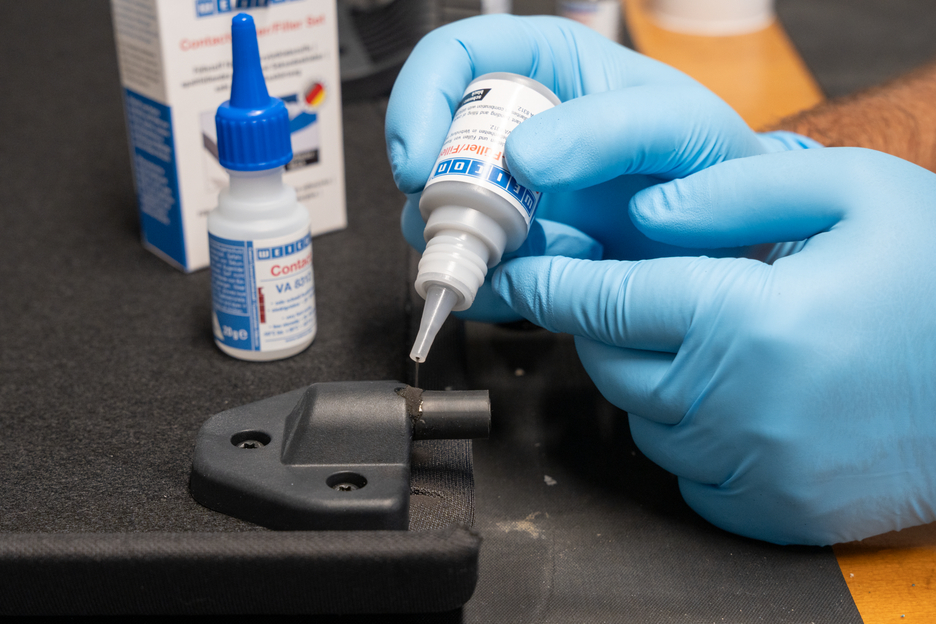 CA-Filler Kit | transparent special filler and cyanoacrylate adhesive Contact VA 8312