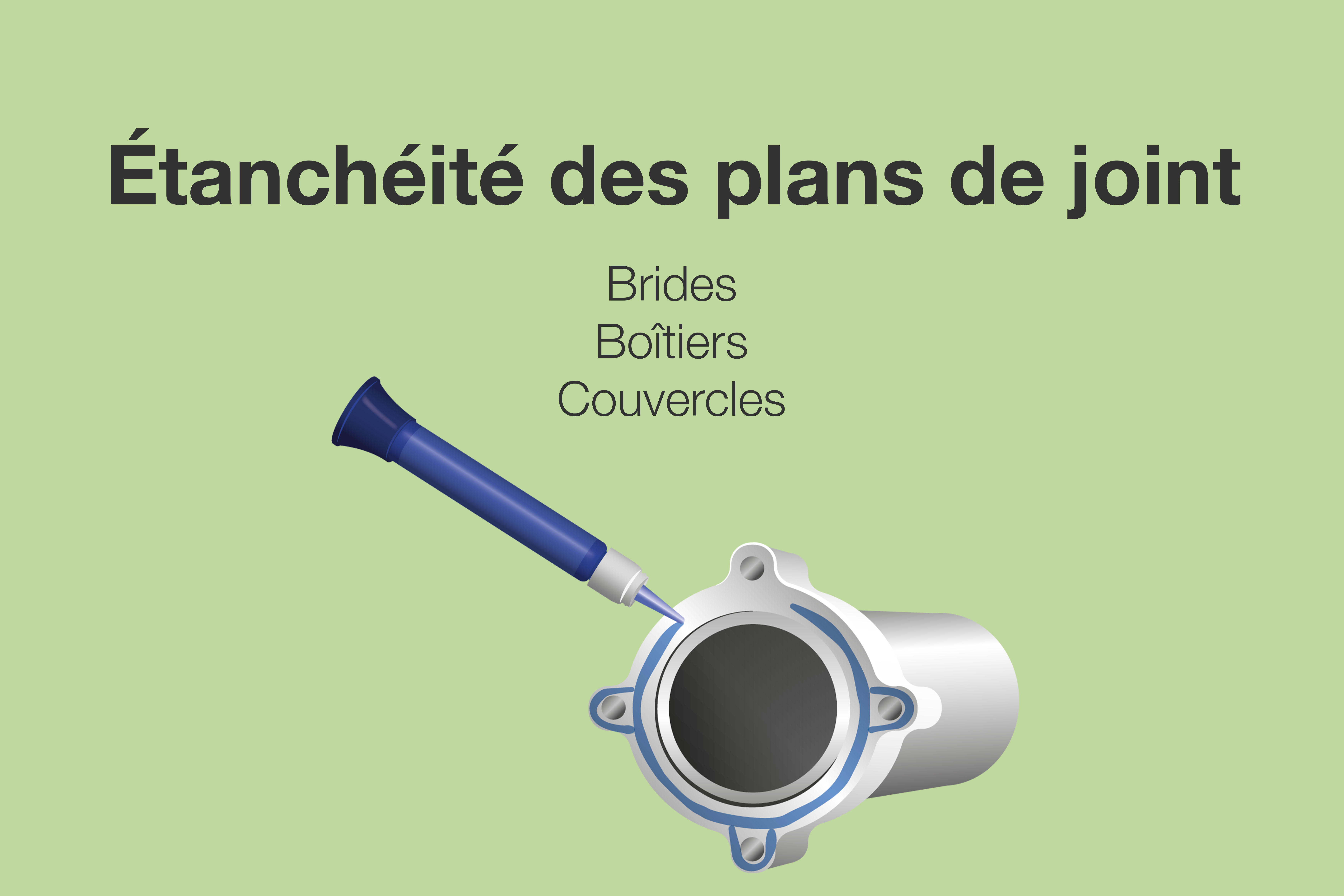 joint seal, bride, housing, caps, connector