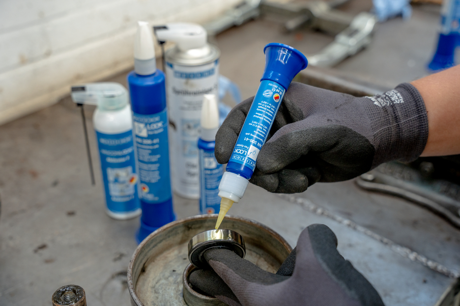 WEICONLOCK® AN 306-48 Fixation des Emmanchements | haute résistance, résistant aux températures élevées, homologué pour l'eau potable