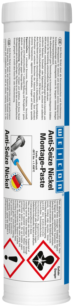 Anti-Seize Nickel Pâte de Montage | Pâte lubrifiante et de séparation résistante aux hautes températures