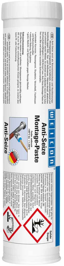 Anti-Seize Pâte de Montage | Pâte lubrifiante et dégrippante
