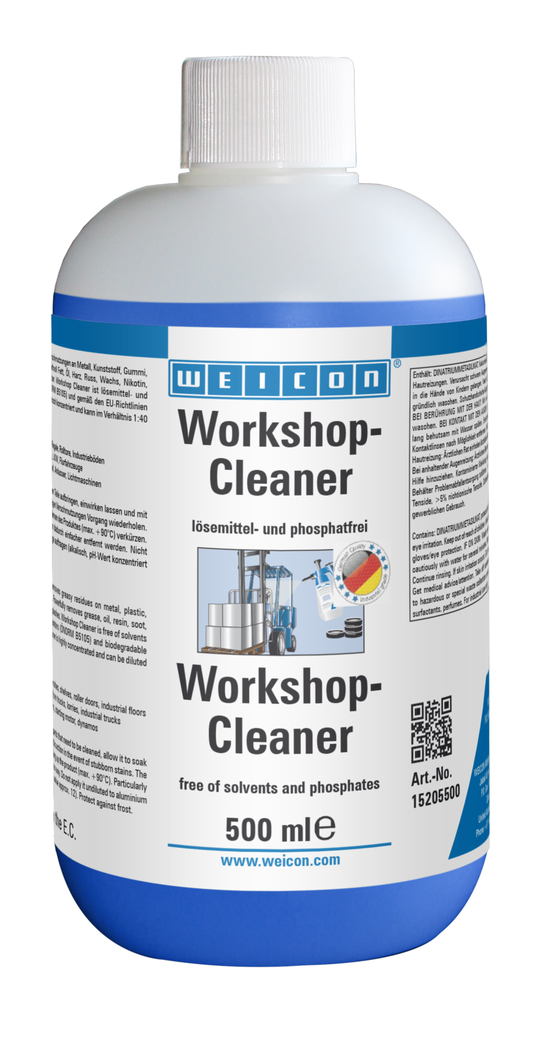 Workshop Cleaner | Nettoyant universel sans solvants Workshop Cleaner | Nettoyant universel sans solvants