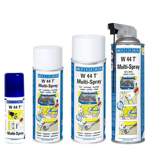 W 44 T® Multi-Spray | Huile lubrifiante et multifonctionnelle à effet quintuple