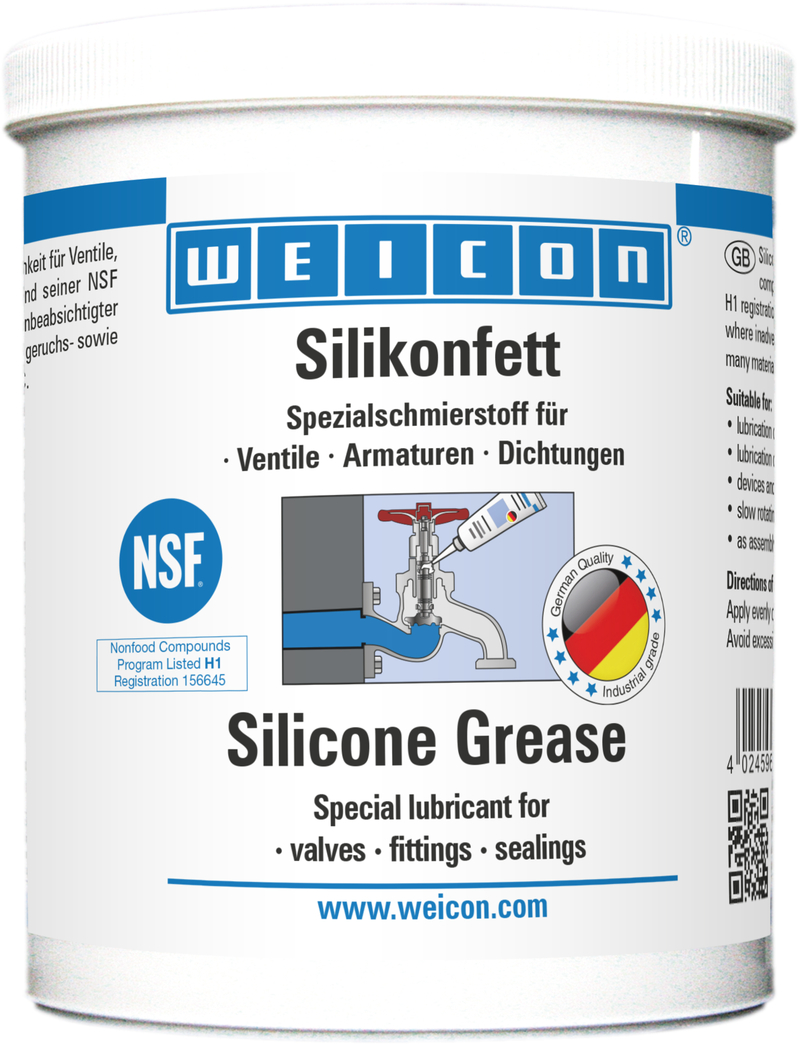 Graisse de silicone | Graisse de qualité alimentaire