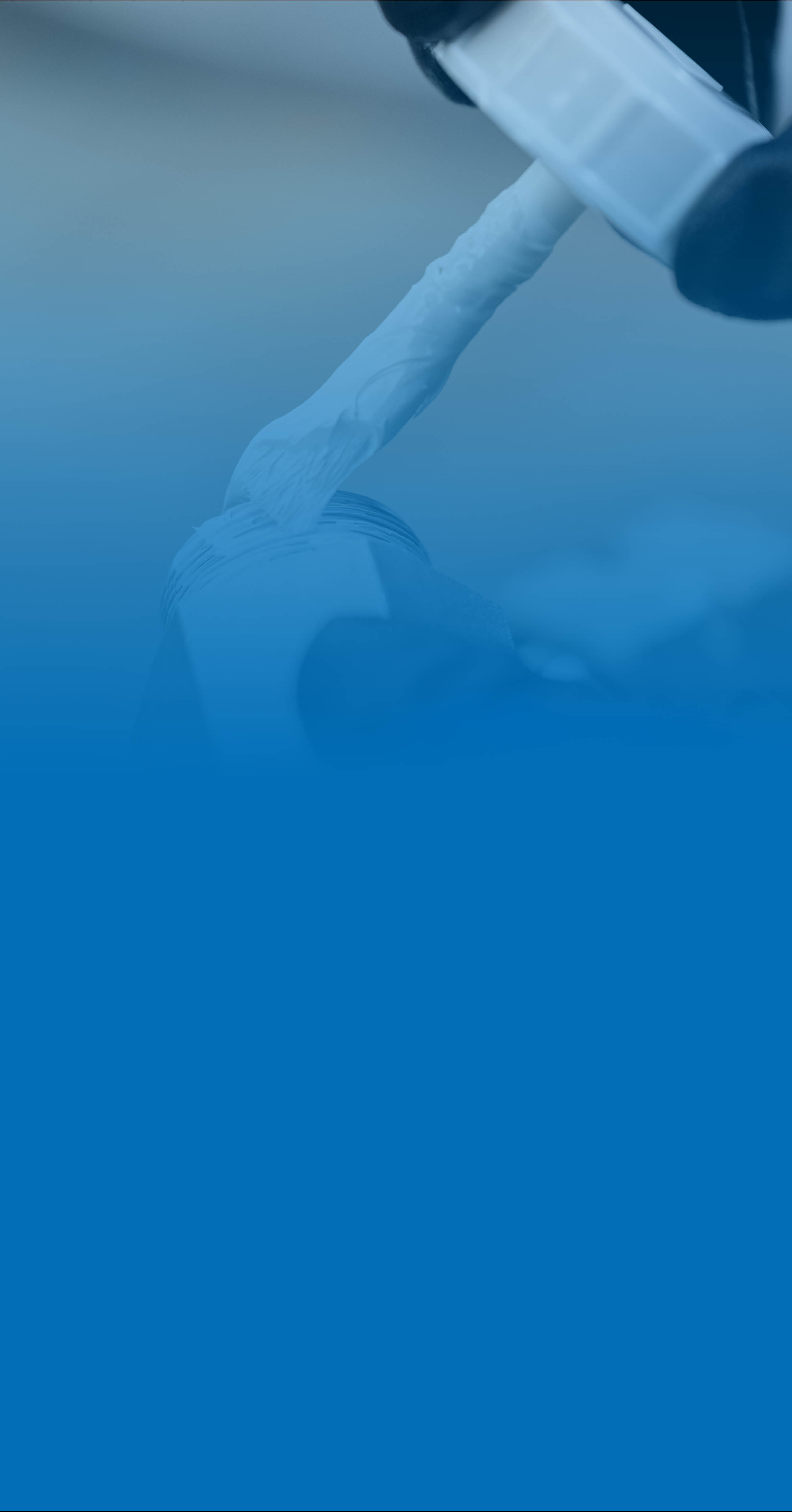 assembly paste, high-tech sealant, gloves, bottle, packaging, gloved hand, pipette, liquid drop, lab scene, science