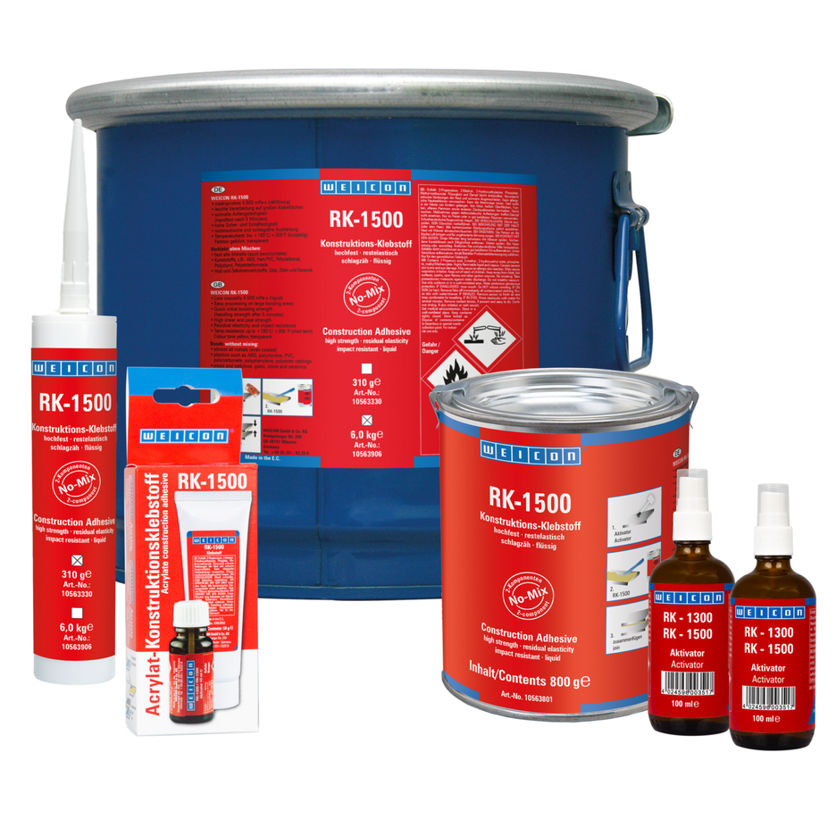 RK-1500 Adhésif Structural | Adhésif structural acrylate, adhésif liquide no-mix RK-1500 Adhésif Structural | Adhésif structural acrylate, adhésif liquide no-mix