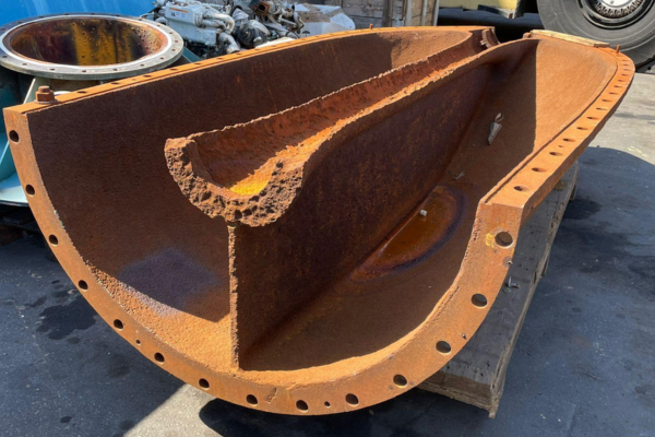 steel, rust, bucket, industrial, bearing-housing