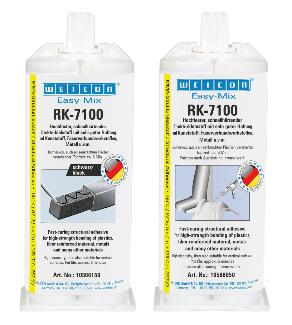 Easy-Mix RK-7100 Adhésif Structuraux à base d’Acrylates | Adhésif structural acrylate, à durcissement rapide