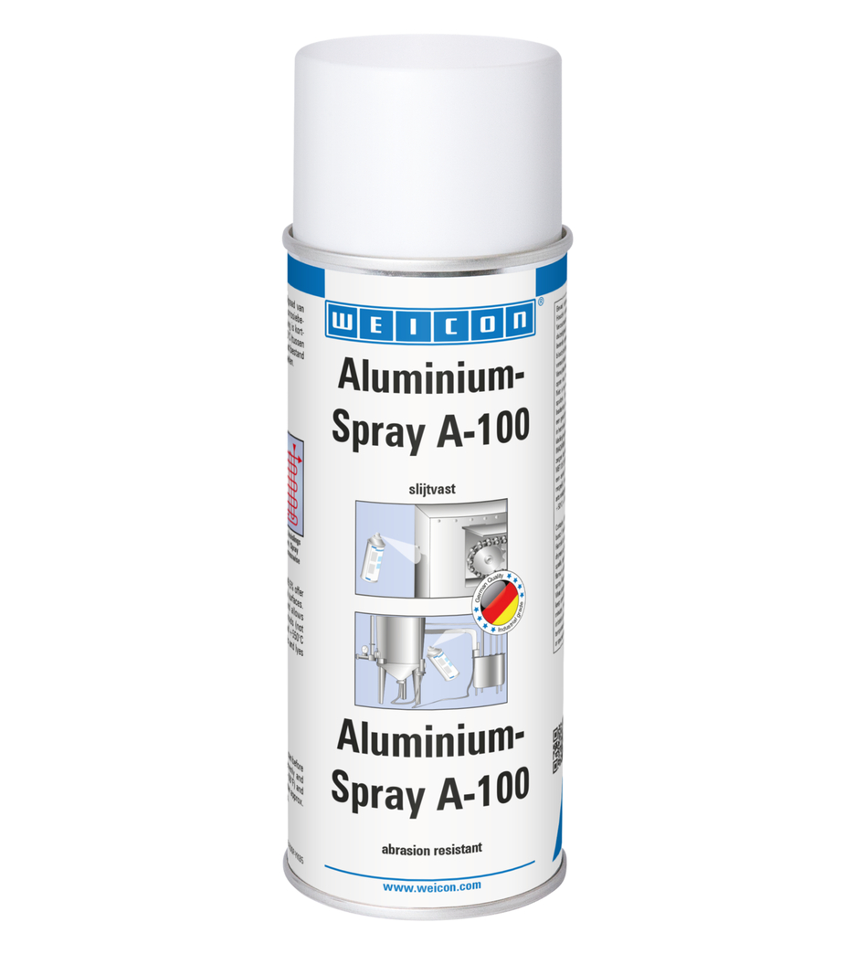 Spray Aluminium A-100, résistant à l’abrasion | protection anti-abrasive contre la rouille et la corrosion