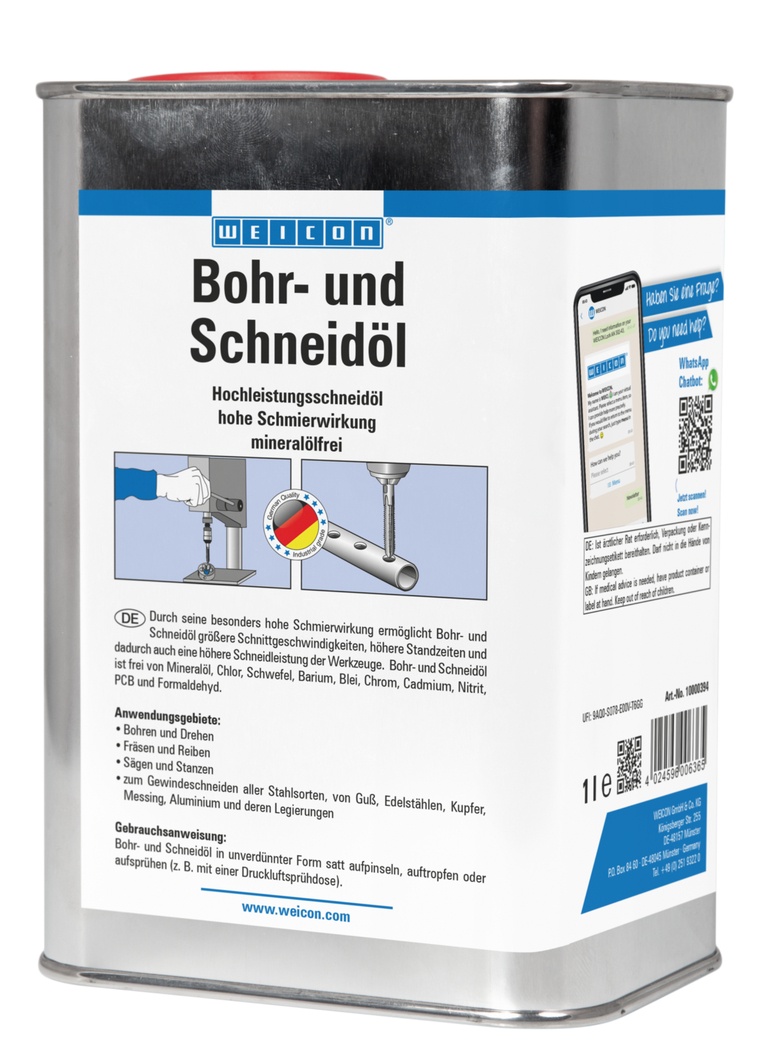 WEICON Spray d’Huile de Coupe | Huile de coupe haute performance