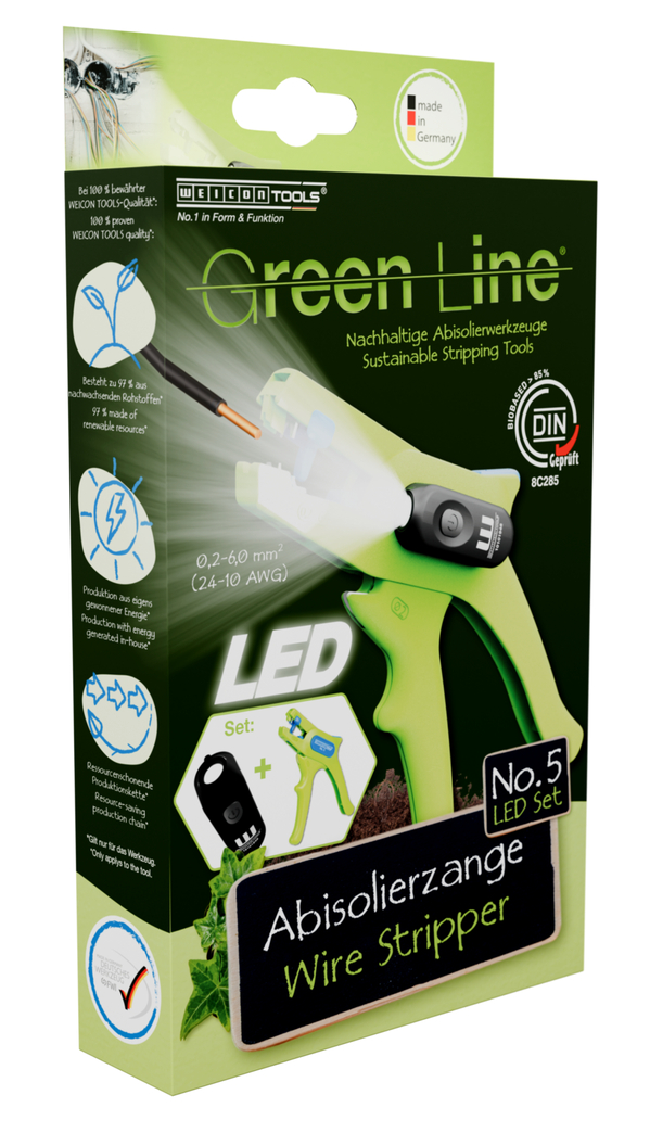Pince à dénuder N°5 Green Line Kit LED