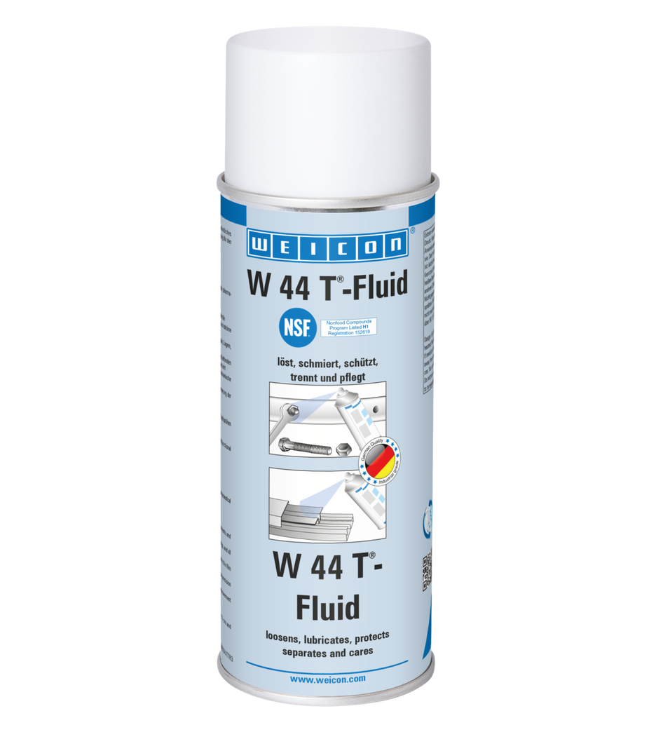 W 44 T®-Fluid | Huile lubrifiante et multifonctionnelle pour le secteur alimentaire NSF H1