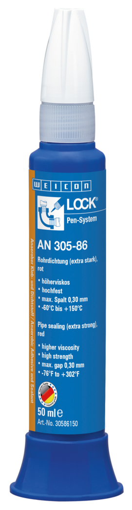 WEICONLOCK® AN 305-86 Etanchéité de Tuyaux | extra fort, haute résistance, haute viscosité