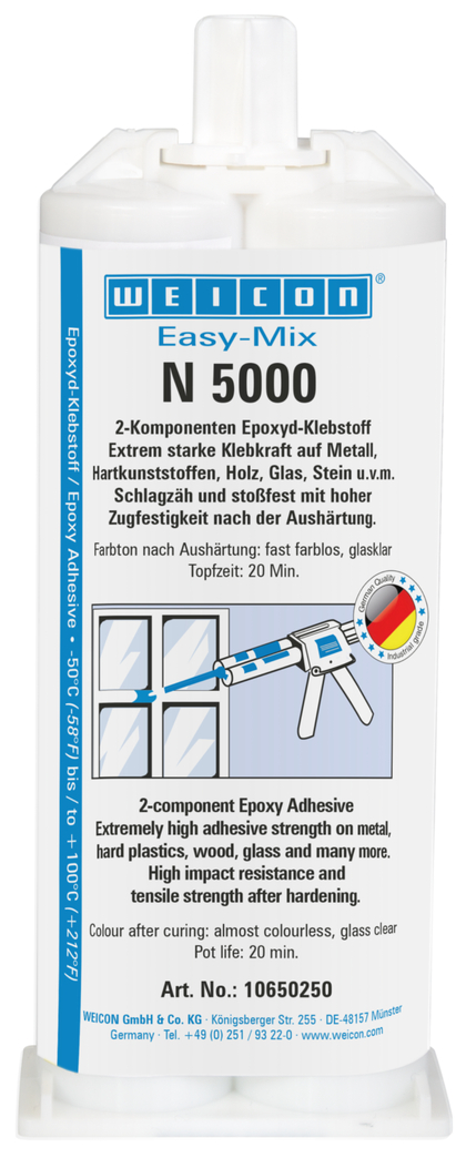 Easy-Mix N 5000 Adhésif Epoxy | Adhésif époxy pour les assemblages de haute qualité optique