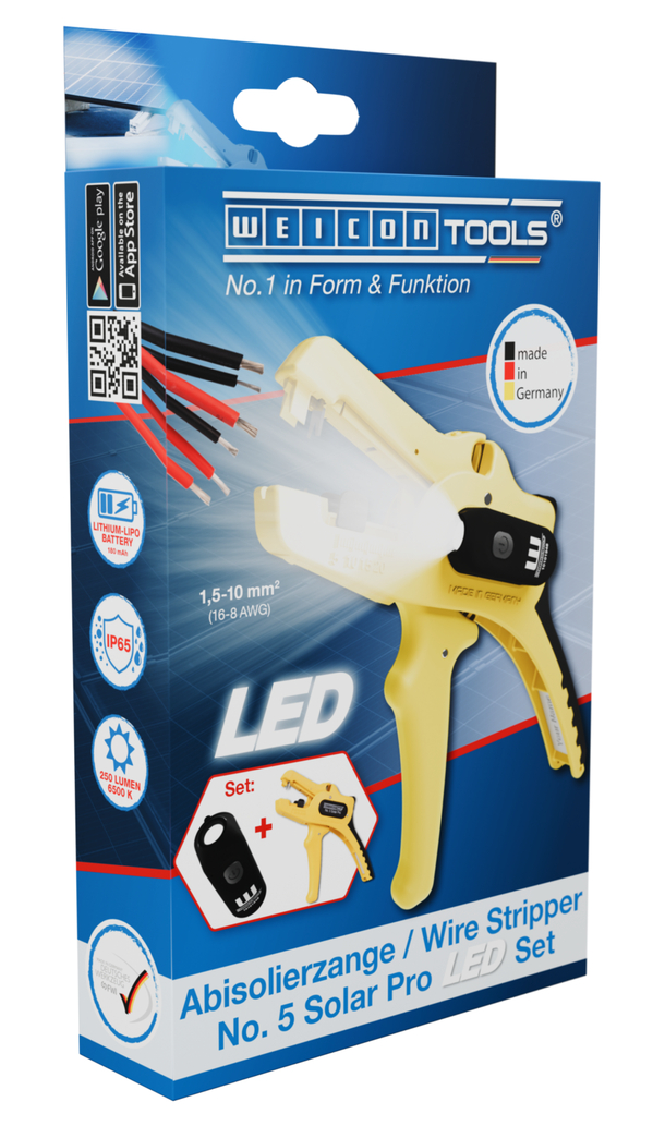 Pince à dénuder N° 5 Solar Pro Kit LED