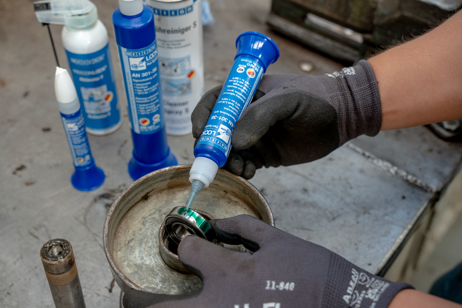WEICONLOCK® AN 306-48 Fixation des Emmanchements | haute résistance, résistant aux températures élevées, homologué pour l'eau potable