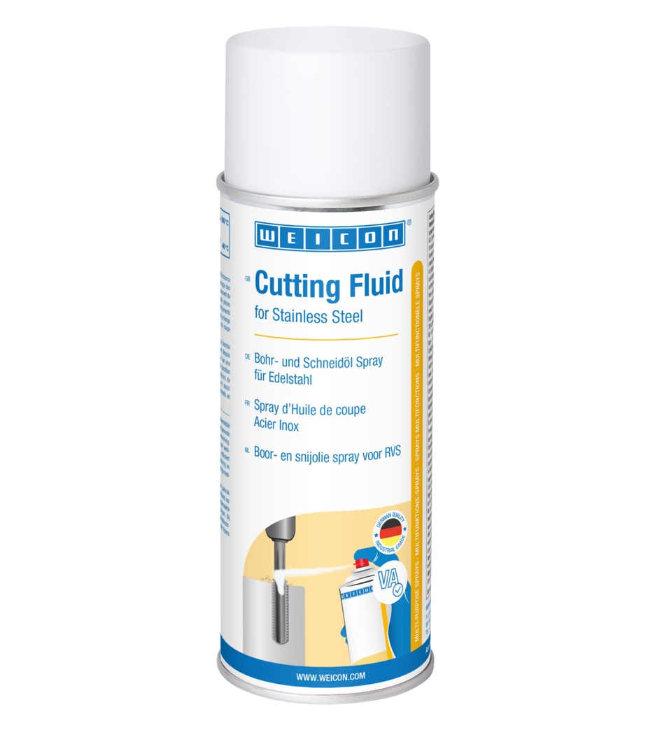 WEICON Spray d’Huile de coupe Acier Inox | Lubrifiant haute performance pour le travail des métaux