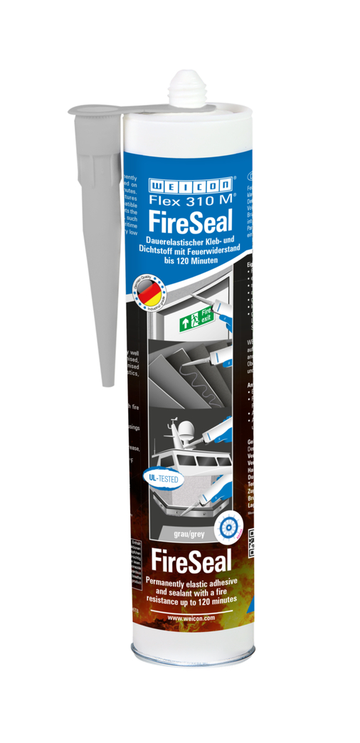 Flex 310 M® FireSeal | Scellant adhésif ignifuge à élasticité permanente à base de MS-polymère Flex 310 M® FireSeal | Scellant adhésif ignifuge à élasticité permanente à base de MS-polymère