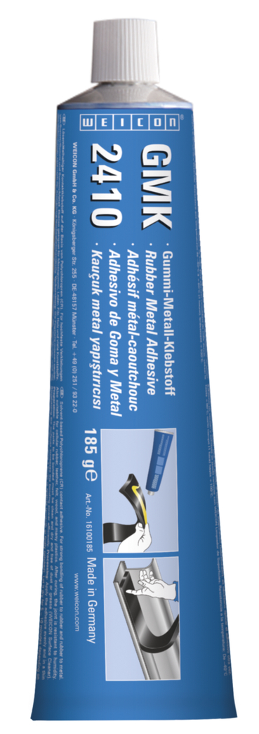 GMK 2410 Adhésif Contact | Colle de contact pour le collage flexible du caoutchouc sur le métal