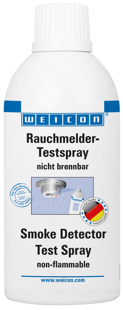 WEICON Spray Testeur pour Détecteurs de Fumée ininflammable | pour les détecteurs de fumée photoélectriques et optiques