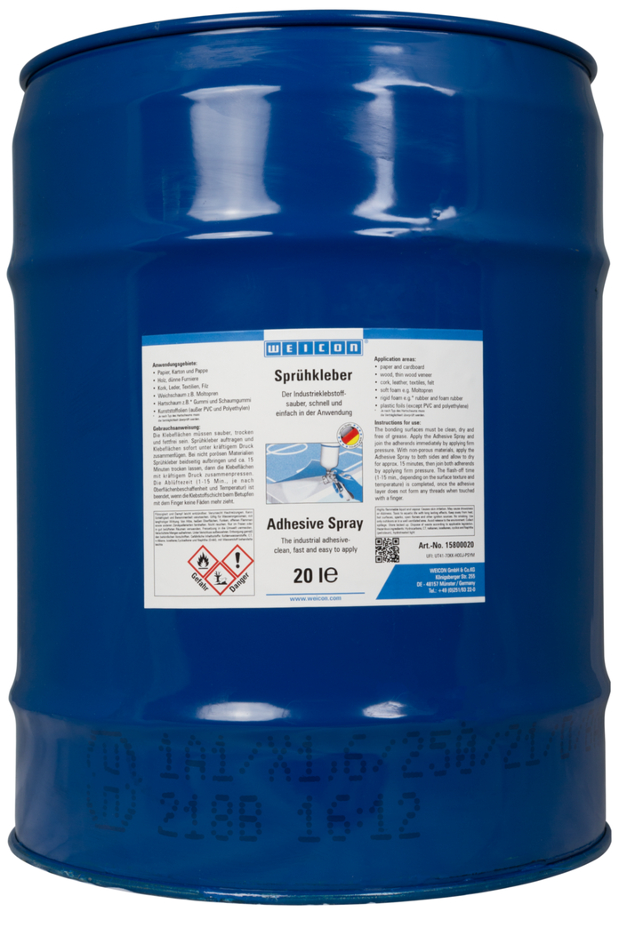 Spray Adhésif Agent Liquide | Colle de contact pour des collages forts et durables à utiliser dans un système de vaporisation approprié