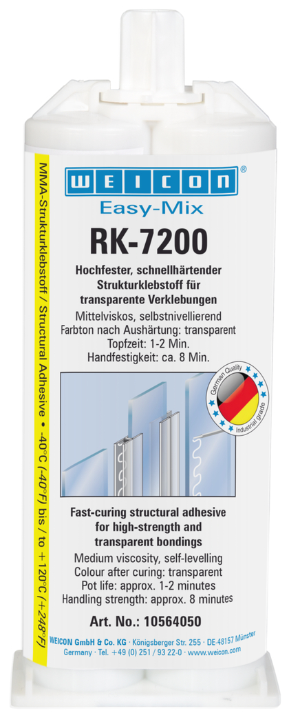 Easy-Mix RK-7200 Adhésif Structuraux | Adhésif structural acrylate, résistant aux chocs