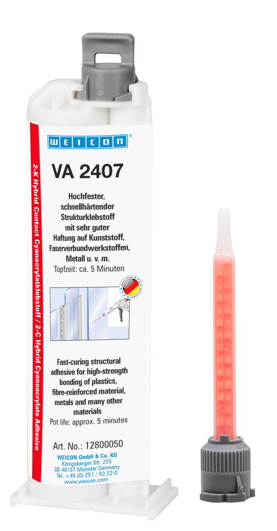 VA 2407 Adhésif Cyanoacrylate | two-component cyanoacrylate, high gap bridging