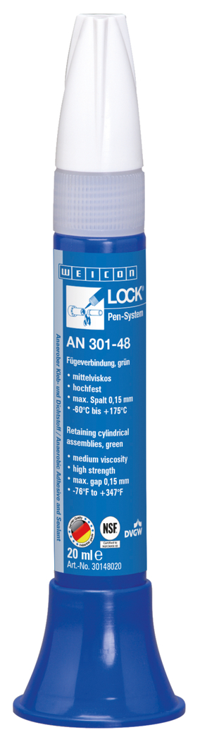 WEICONLOCK® AN 301-48 Fixation des Emmanchements | haute résistance, homologué pour l'eau potable