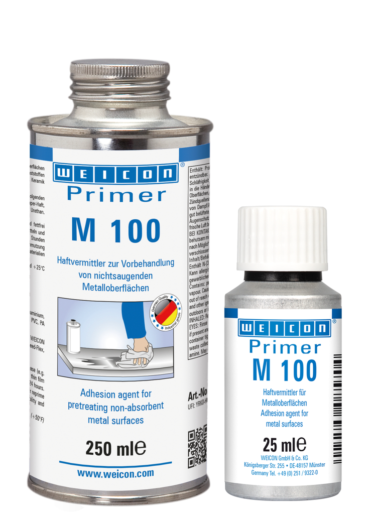 Primaire M 100 | Agent d’adhérence pour les surfaces métalliques non-absorbantes